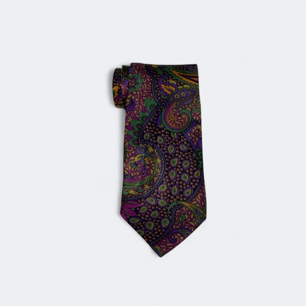 Vintage 80’s Kenzo Paisley Silk Tie